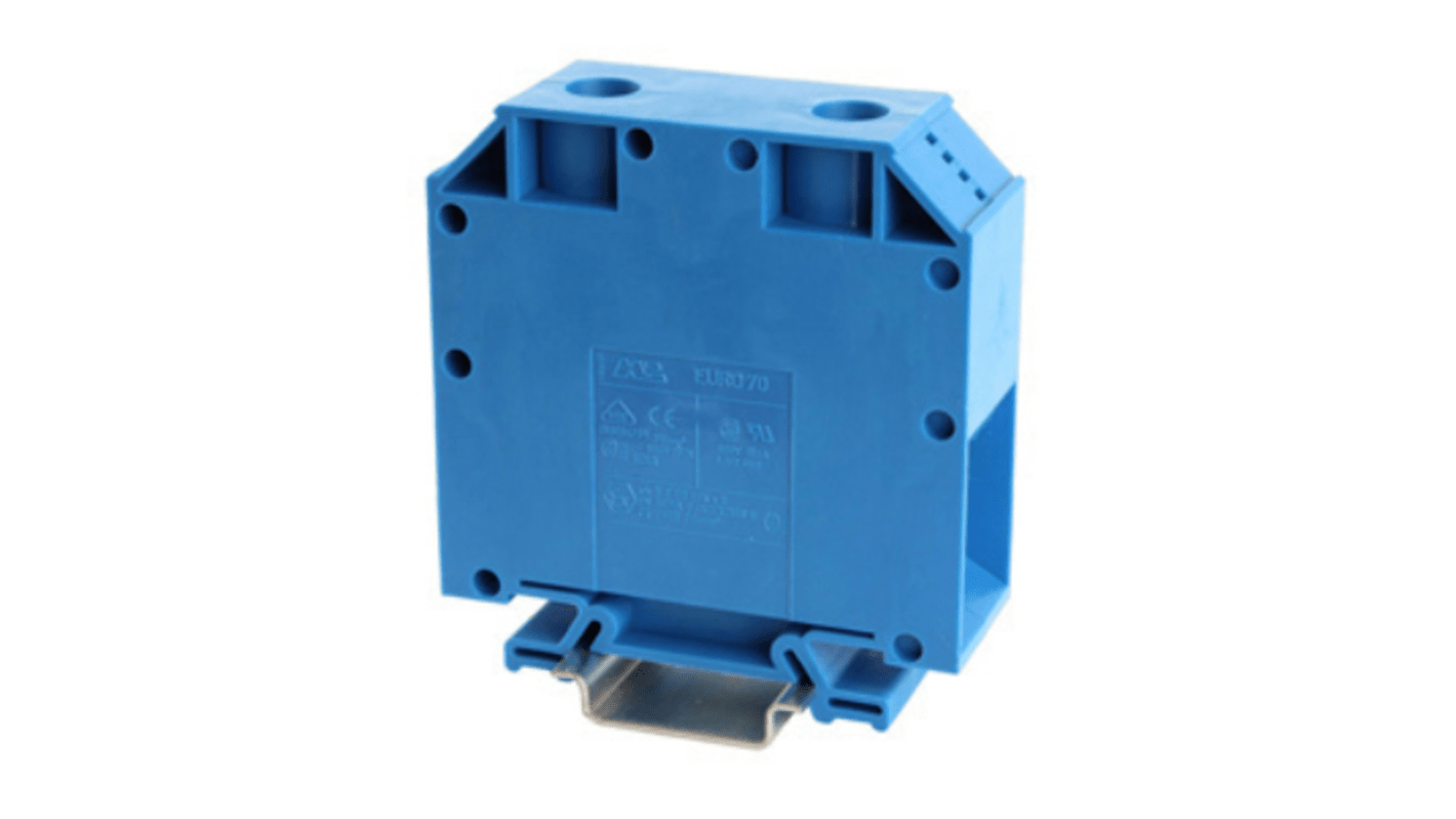 RS PRO Blue, 70mm², 1-Level, Cage Clamp Termination