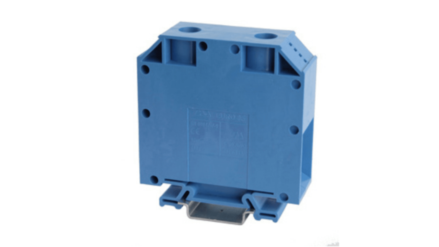 RS PRO Blue, 95mm², 1-Level, Cage Clamp Termination