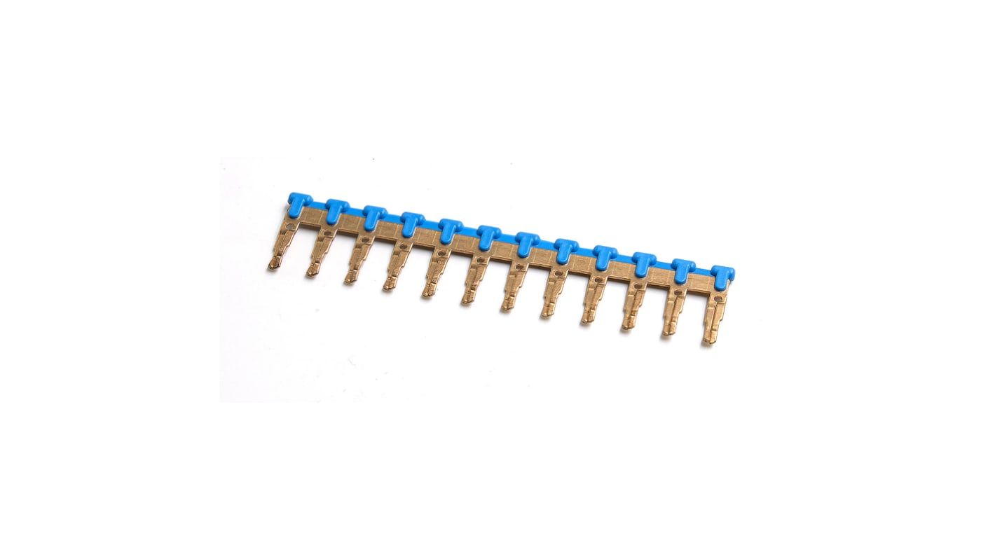 RS PRO Jumper Bar for Use with RS Pro Full 6 Terminal Blocks, 25A