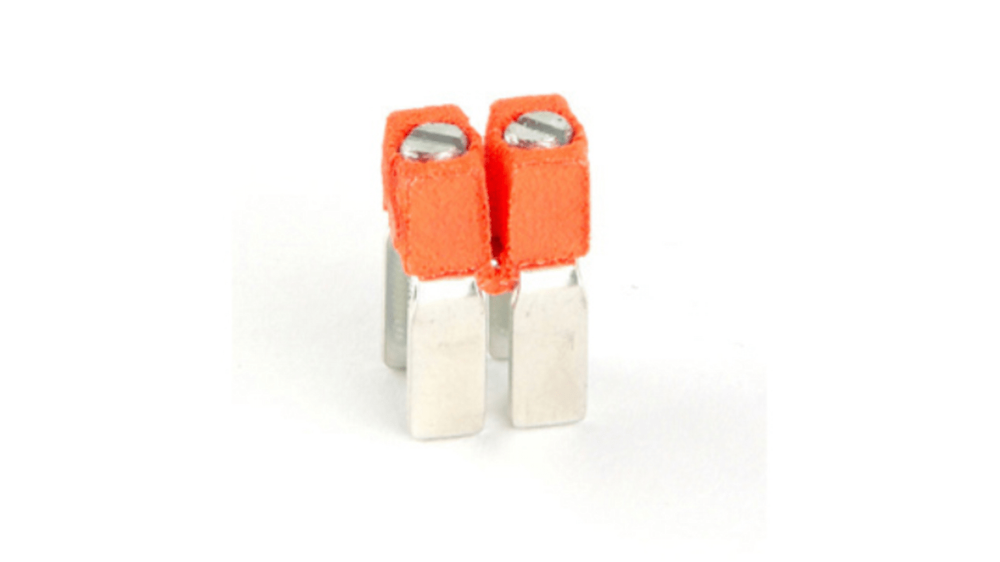 RS PRO Insulated Screw Jumper for Use with RS PRO Full 2.5 Terminal Blocks, 25A