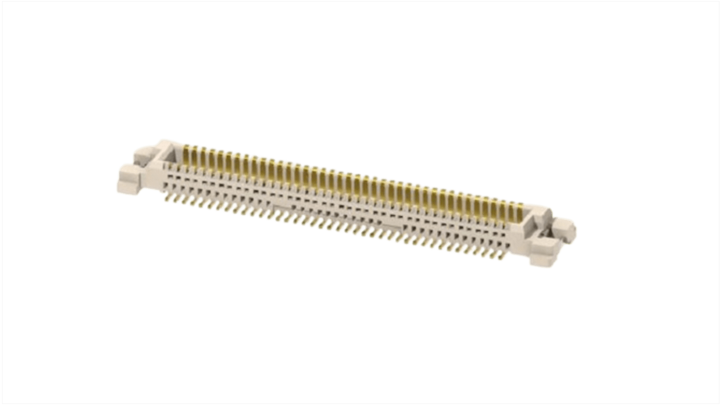 Amphenol Communications Solutions BergStak Series Straight, Vertical PCB Connector, 80 Contact(s), 0.635mm Pitch, 2