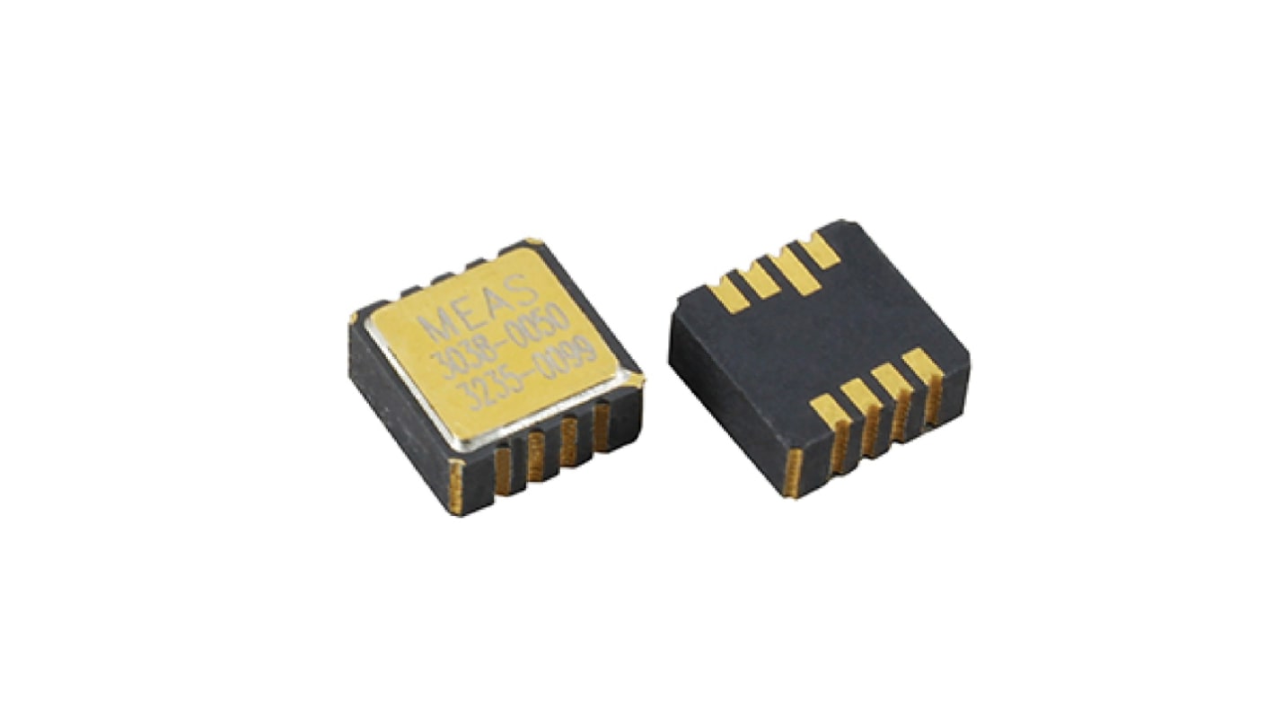 TE Connectivity 加速度计, 密封 LCC, SMT安装