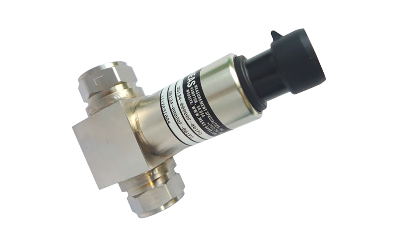 TE Connectivity D5100 Series Pressure Sensor, 0psi Min, 50psi Max, Current Output Output, Differential Reading