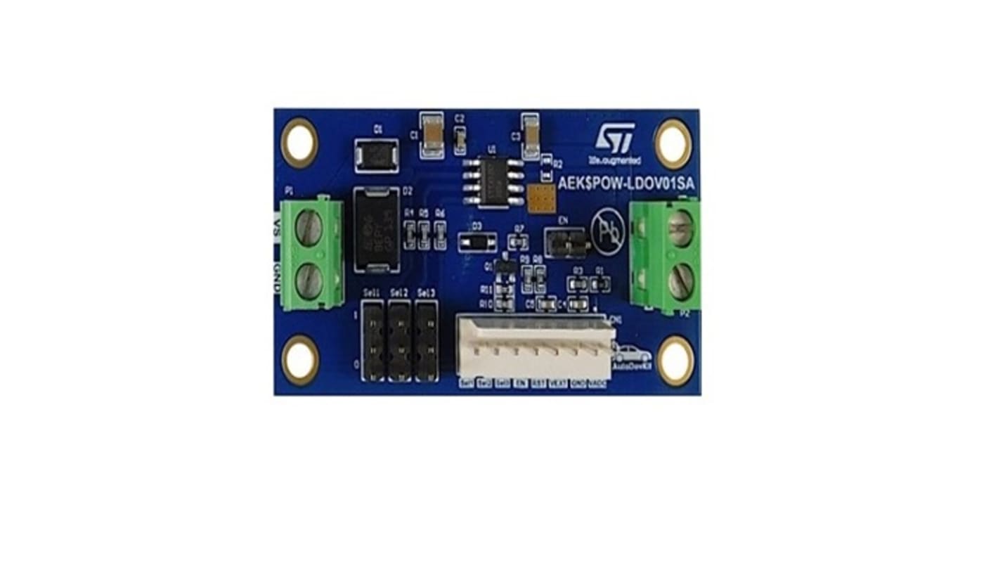 Vývojová sada pro řízení napájení, AEK-POW-LDOV01S, Regulátor napětí LDO, STMicroelectronics