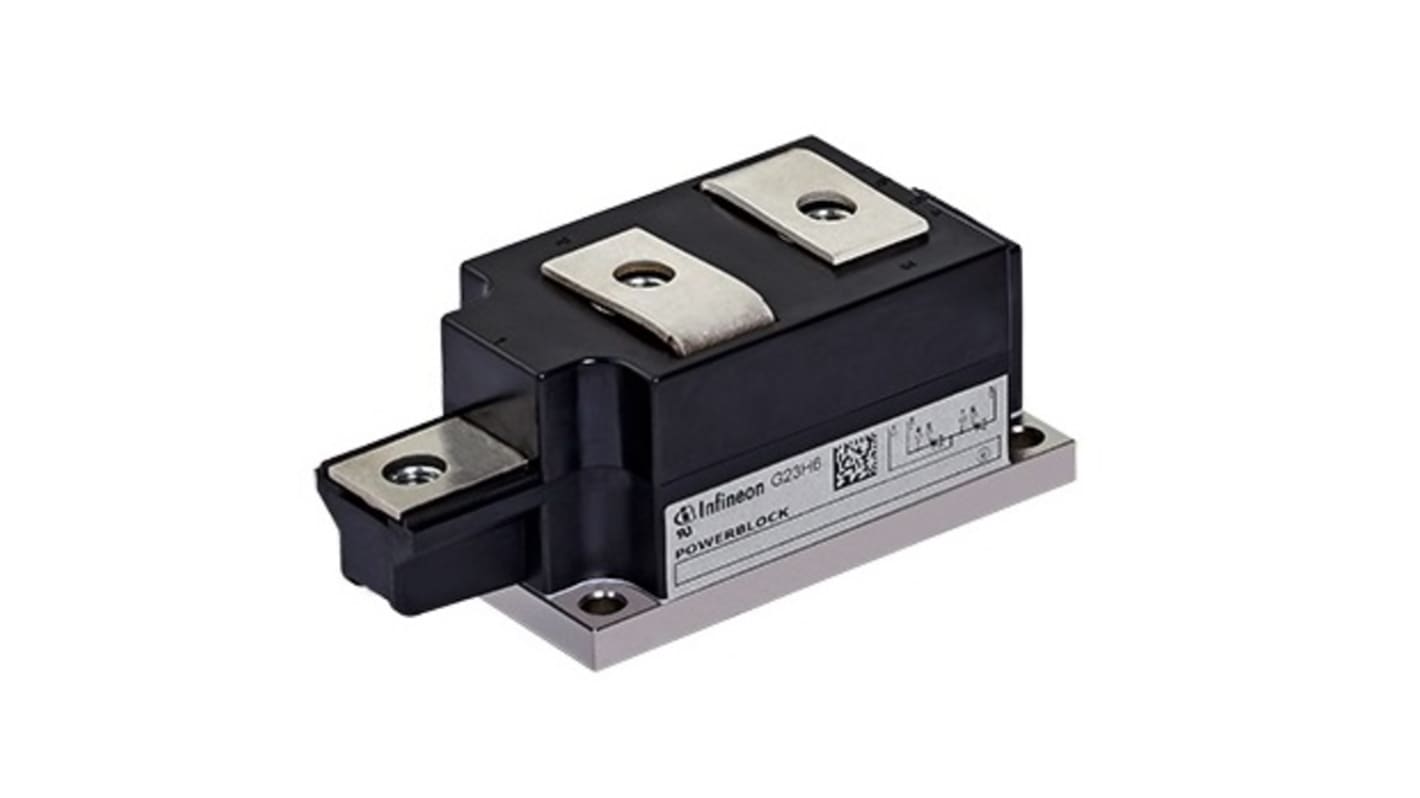 Infineon 可控硅模块, SCR, BG-PB50AT-1, 最大栅极触发电流200mA