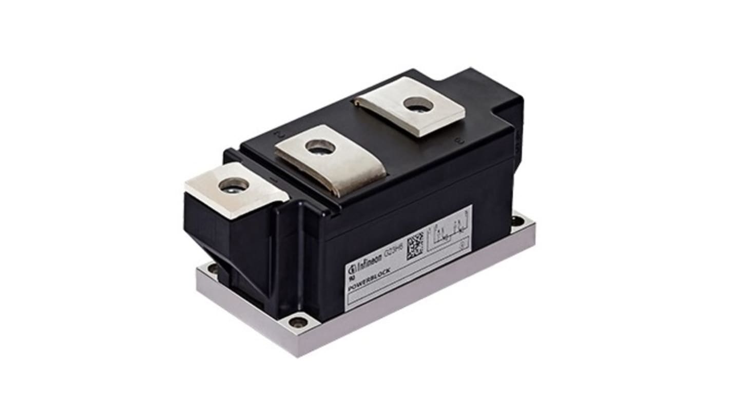 Infineon 可控硅模块, SCR, BG-PB60AT-1, 最大栅极触发电流250mA