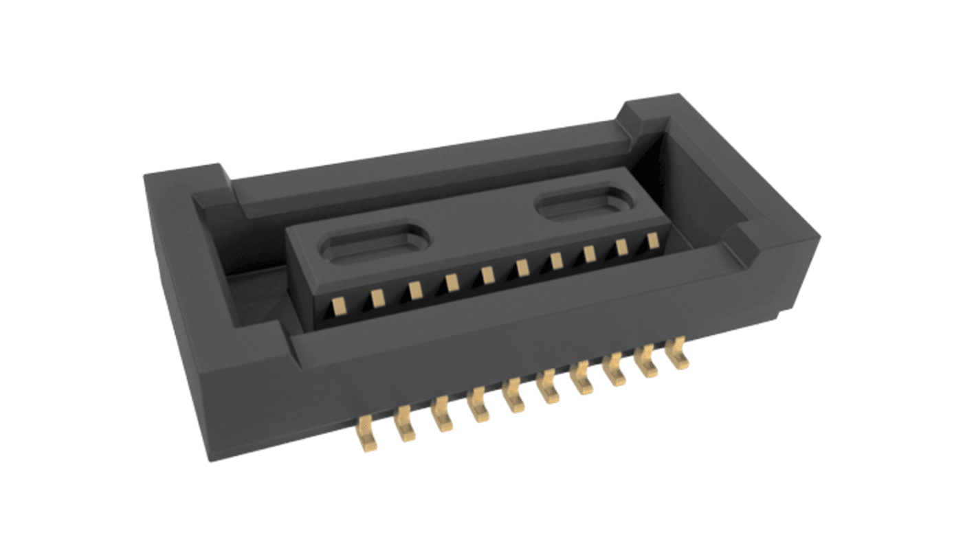 Connecteur de circuit imprimé, 20 contacts, 2 rangées, 0.4mm, Montage sur CI