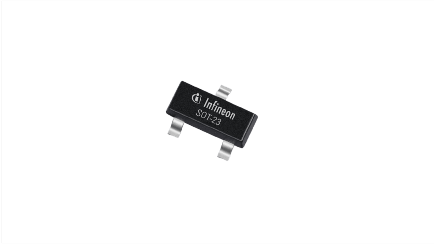 Infineon 8V 130mA, Dual Schottky Rectifier & Schottky Diode, 3-Pin SOT-23 BAT68E6327HTSA1