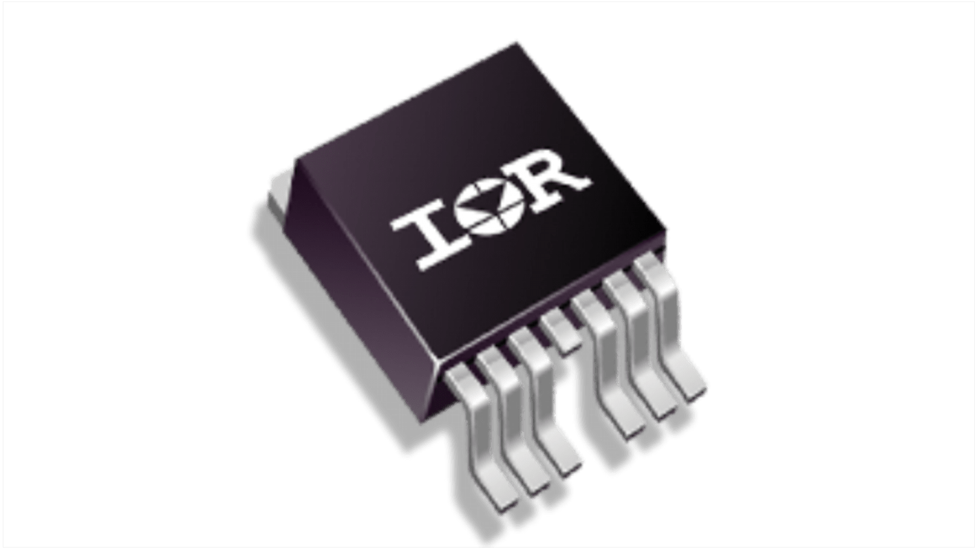 Infineon HEXFET Dual Silicon N-Channel MOSFET, 160 A, 40 V, 7-Pin D2PAK IRF2804STRL7PP