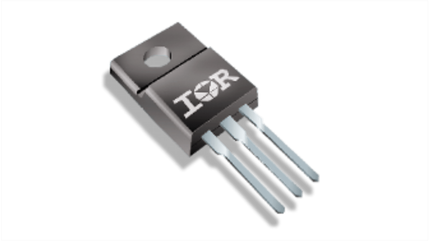 Infineon HEXFET Dual Silicon N-Channel MOSFET, 31 A, 55 V, 3-Pin TO-220 Full-Pak IRFIZ44NPBF