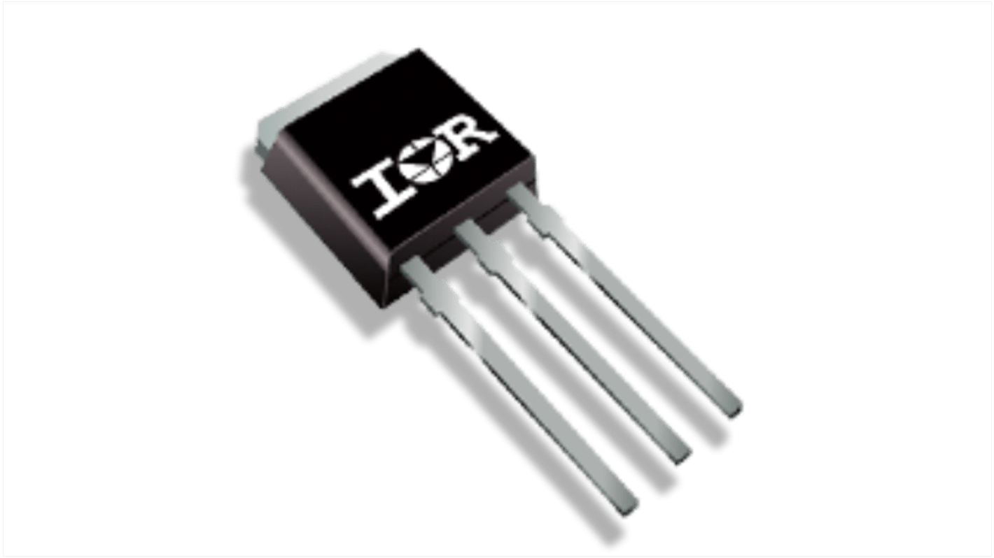 Dual Silicon N-Channel MOSFET, 33 A, 150 V, 3-Pin IPAK Infineon IRFU4615PBF