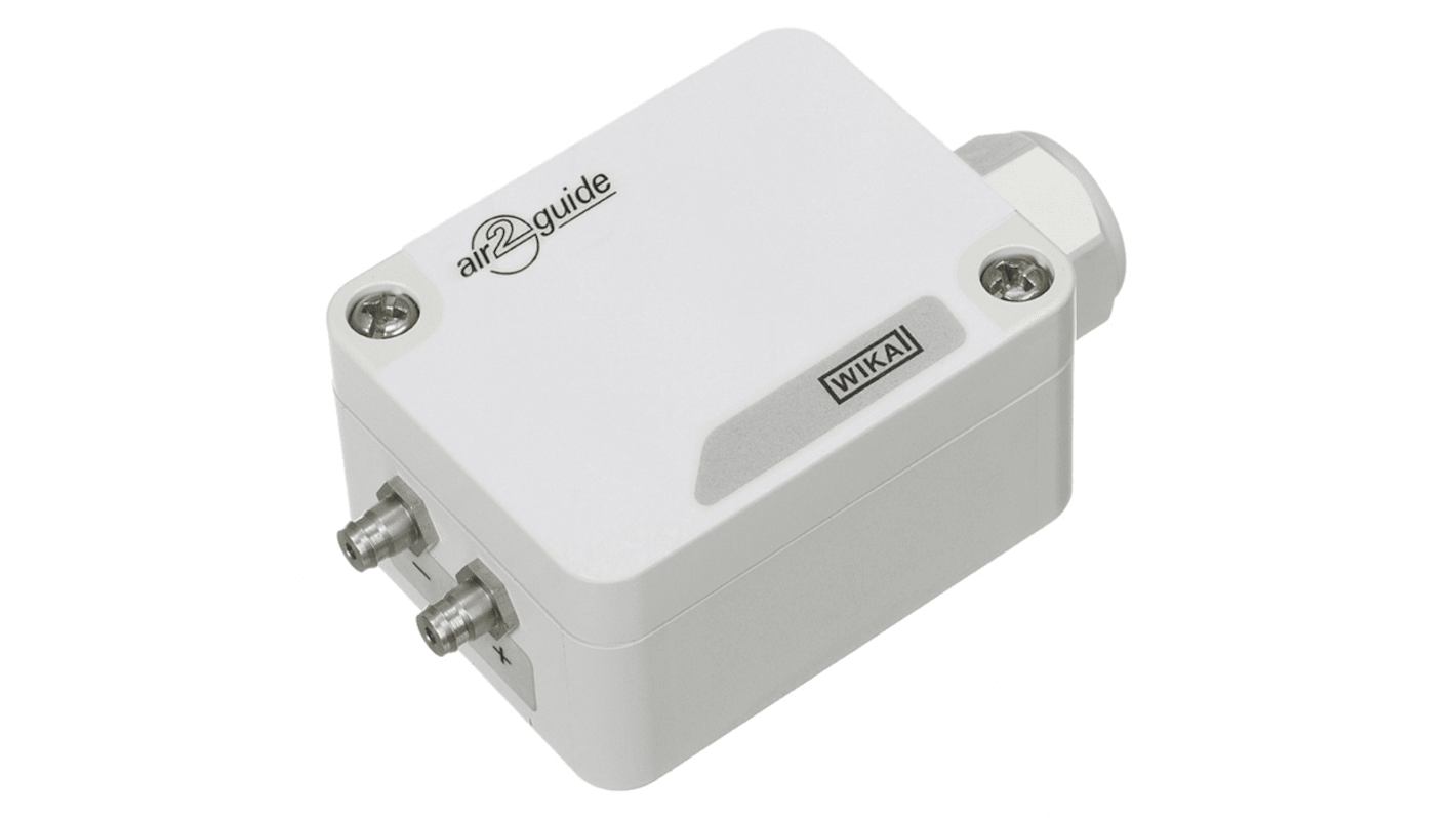 WIKA A2G-55 Series Pressure Sensor, 0Pa Min, 2500Pa Max, Absolute, Gauge, Vacuum Reading