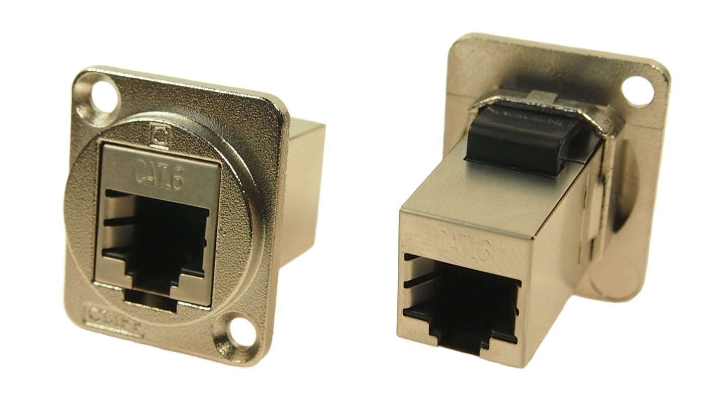 FT METAL CAT6 RJ45 SHIELD CSK TRAY25x