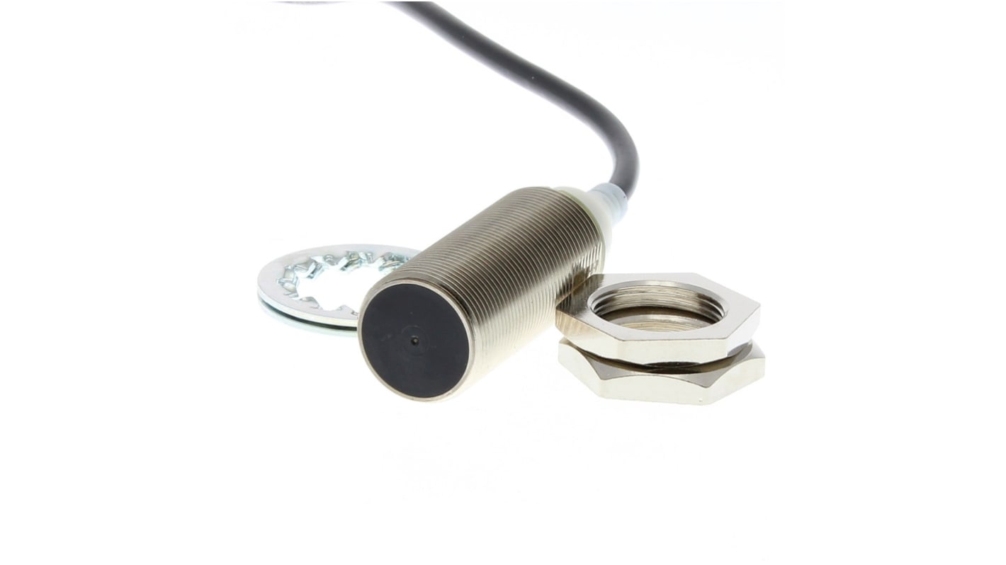 Rs-Online Sensore di prossimità Cilindro filettato Omron M18 rilevamento 5 mm 12 → 24 V CC