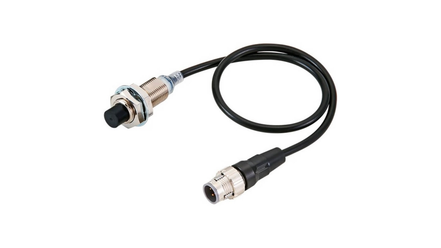 Rs-Online Sensore di prossimità Cilindro filettato Omron M12 rilevamento 10 mm 10 → 30 V CC