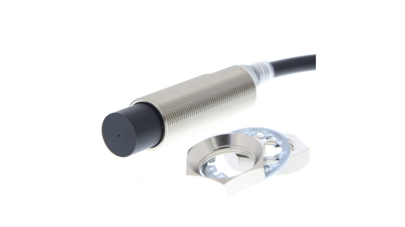 Rs-Online Sensore di prossimità Cilindro filettato Omron M18 rilevamento 20 mm 10 → 30 V CC