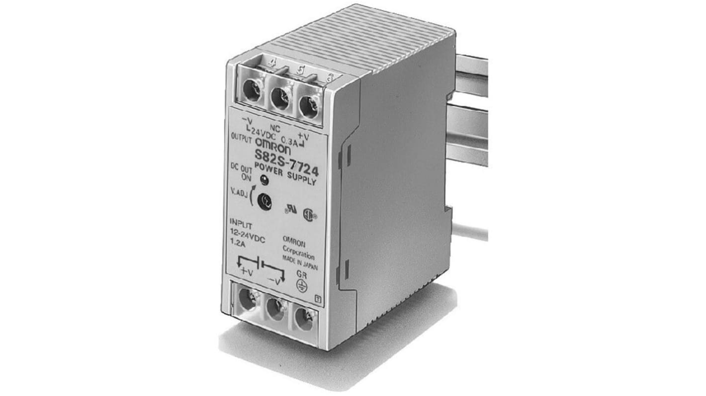 Omron S82S Switch-Mode DIN-Schienen Netzteil 7.5W, 100V, 240V / 1.5A