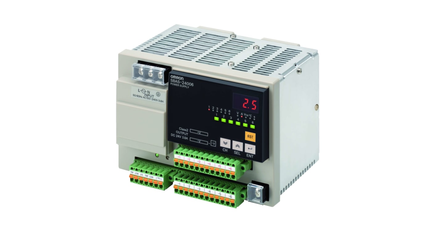 【正規品】 S8AS-24006 | オムロン S8AS DINレール取付け用スイッチング電源 タイムセール