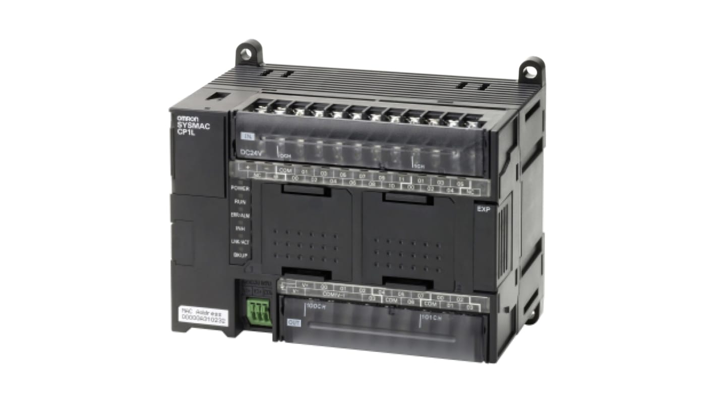 Rs-Online CPU PLC Omron CP1L ingressi: 18 uscite: 12 24 V c.c