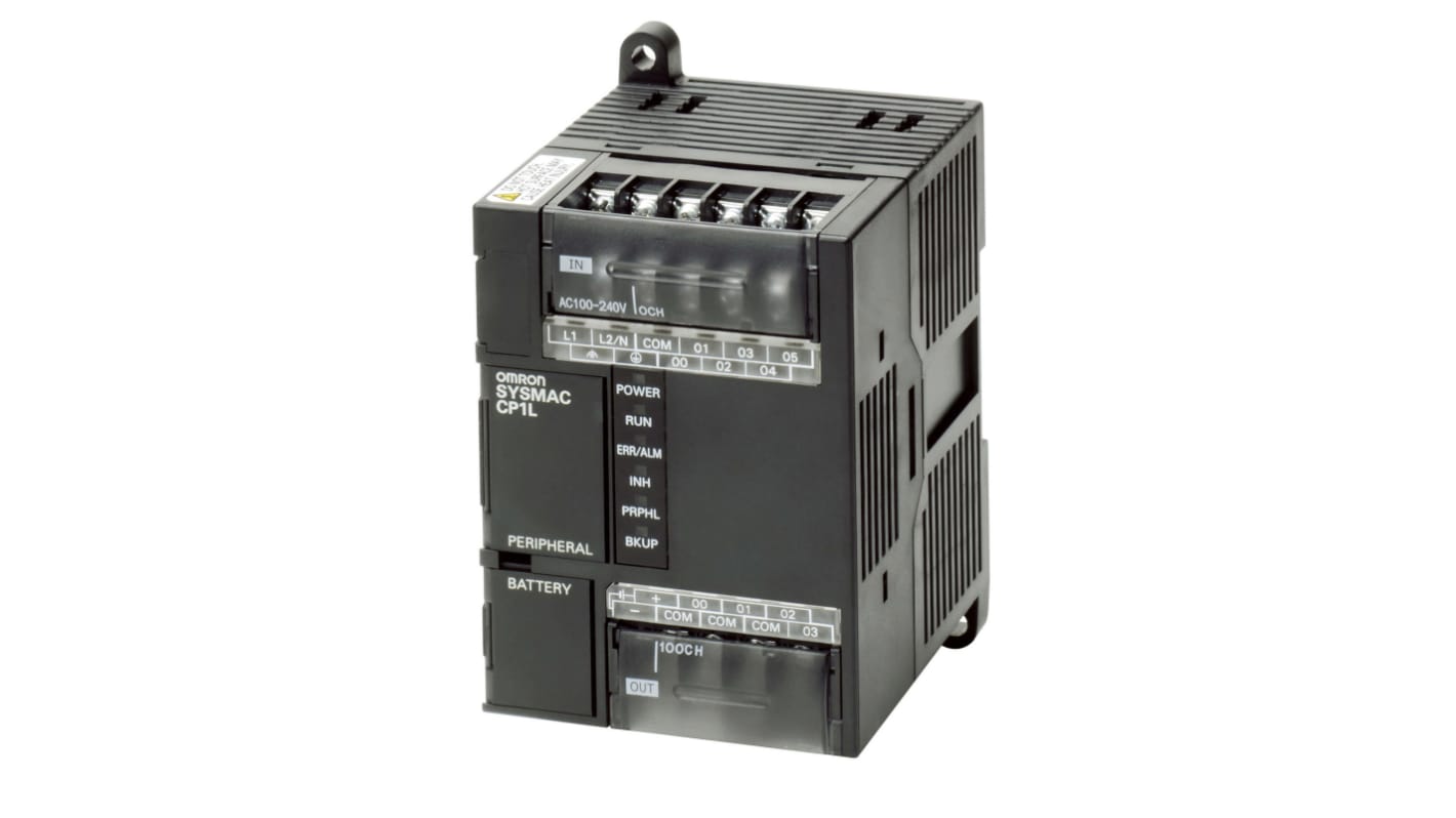 Rs-Online CPU PLC Omron CP1L ingressi: 6 uscite: 4 24 V c.c