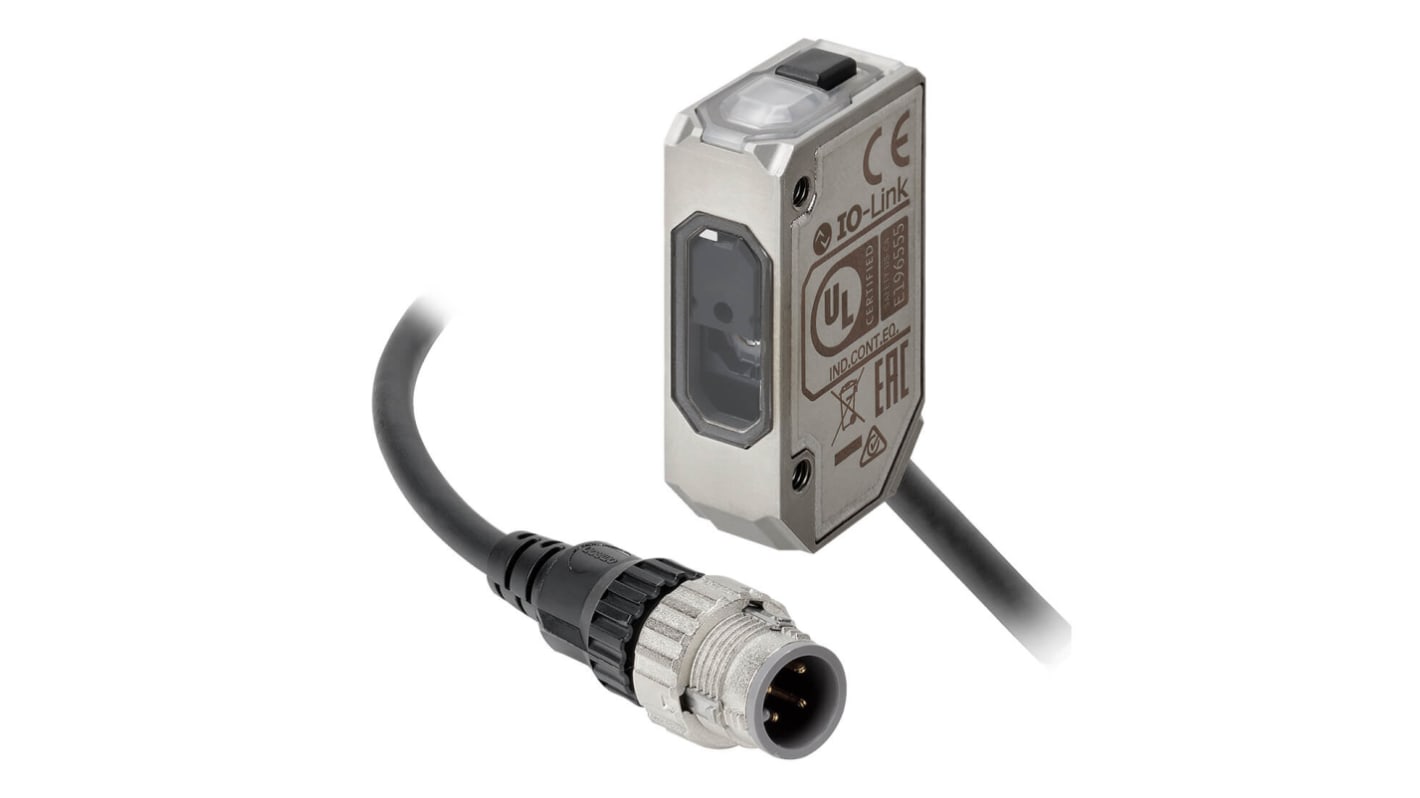 Rs-Online Sensore fotoelettrico Rettangolare Omron a soppressione di sfondo rilevamento 1000 mm uscita PNP