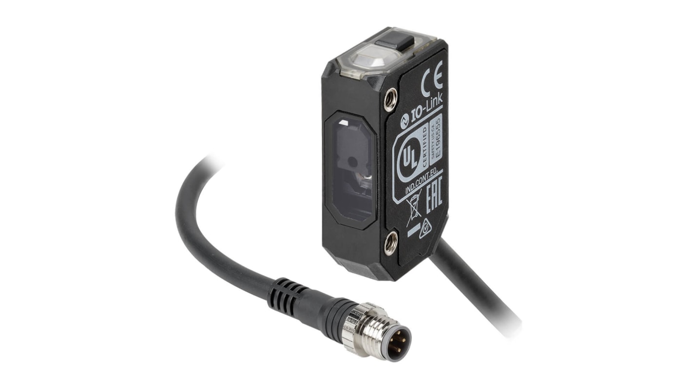 Rs-Online Sensore fotoelettrico Rettangolare Omron a soppressione di sfondo rilevamento 1000 mm uscita PNP