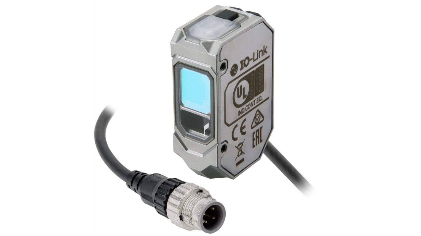 Rs-Online Sensore fotoelettrico Rettangolare Omron a soppressione di sfondo rilevamento 35 → 500 mm uscita NPN