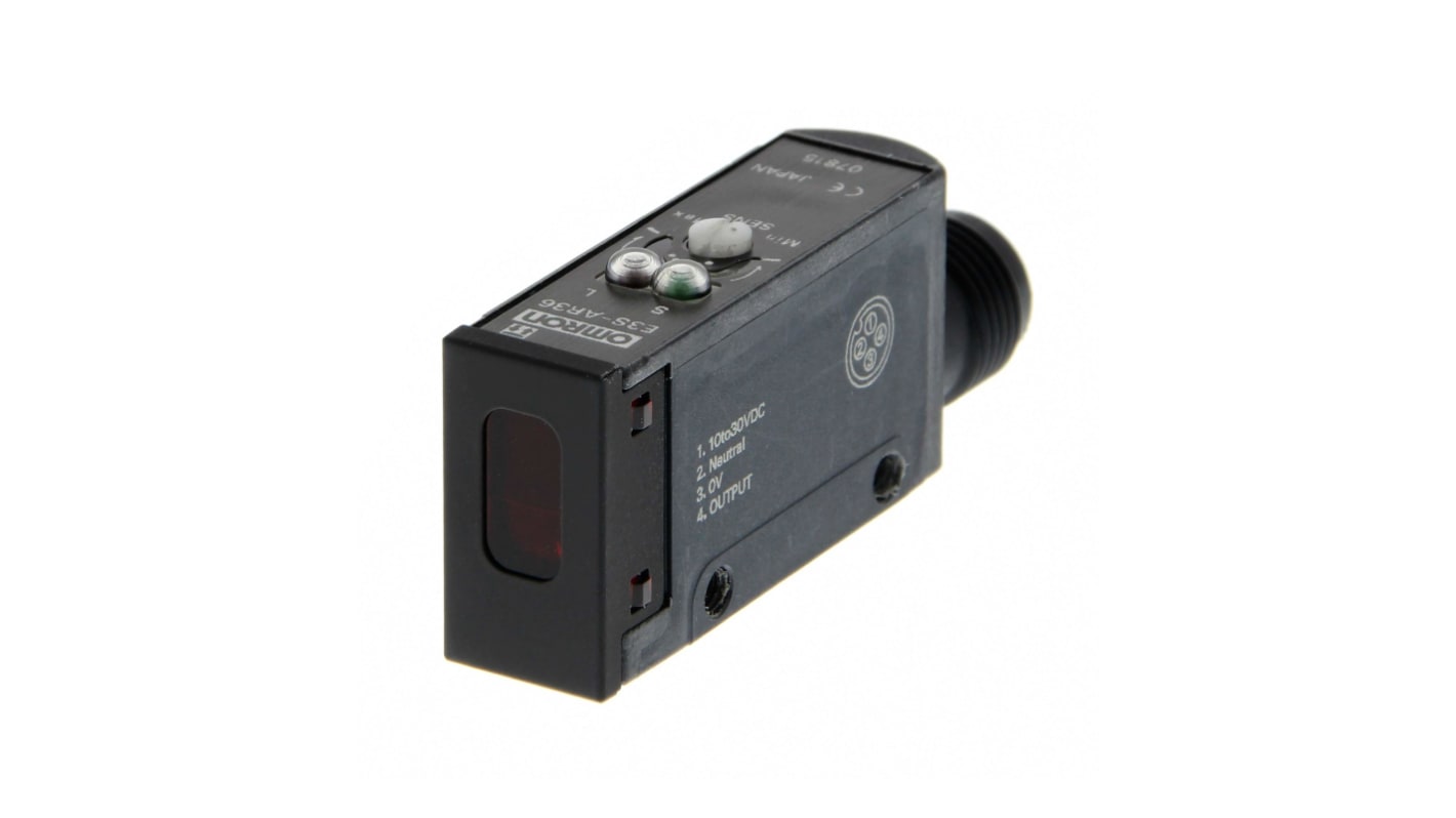 Rs-Online Sensore fotoelettrico Rettangolare Omron a retroriflessione rilevamento 100 → 2000 mm uscita NPN