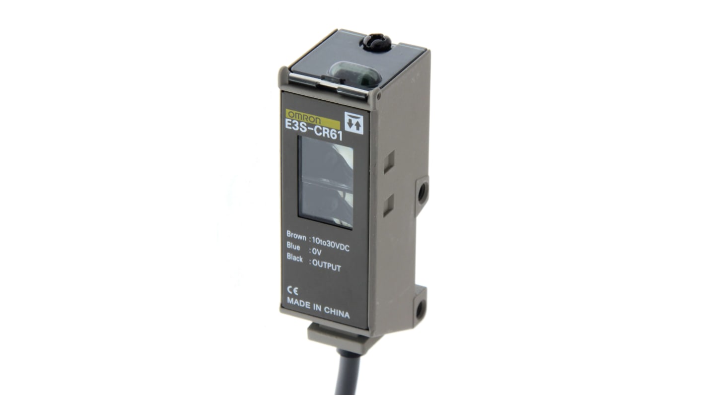 Rs-Online Sensore fotoelettrico Rettangolare Omron a retroriflessione rilevamento 3000 mm uscita NPN/PNP