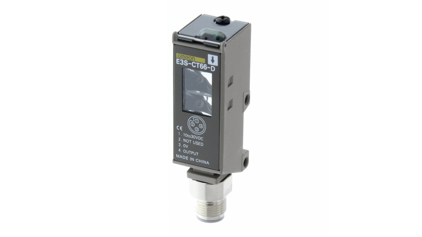 Rs-Online Sensore fotoelettrico Rettangolare Omron a fascio passante rilevamento 30000 mm uscita NPN/PNP