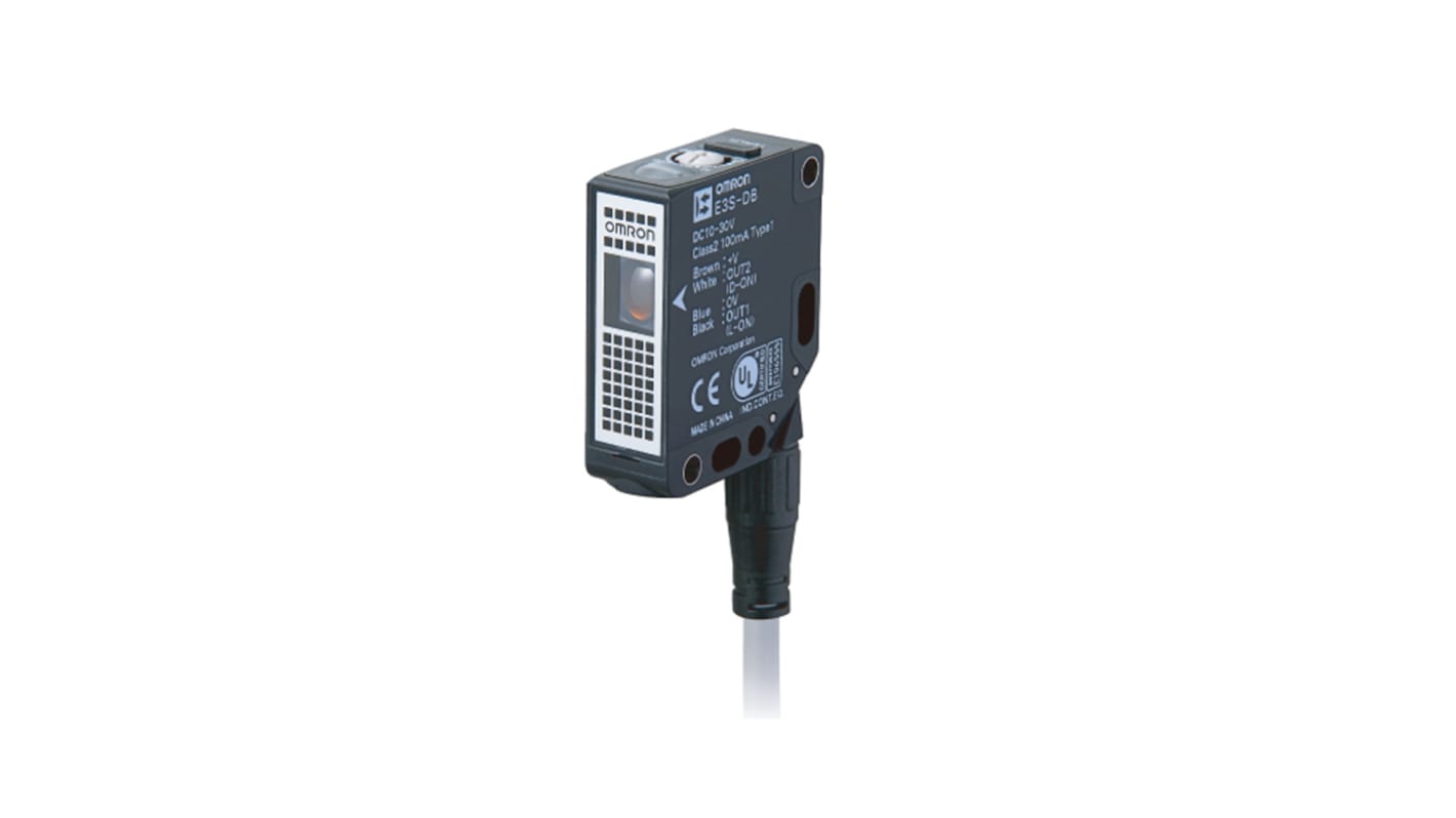 Rs-Online Sensore fotoelettrico Rettangolare Omron a retroriflessione rilevamento 4500 mm uscita PNP