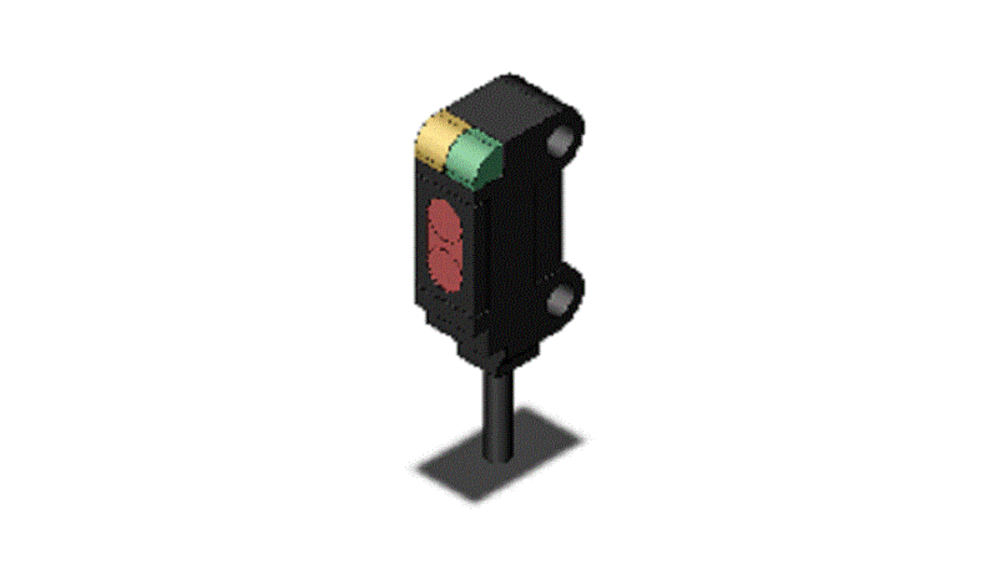 Rs-Online Sensore fotoelettrico Rettangolare Omron Riflettività limitata rilevamento 15 mm uscita PNP