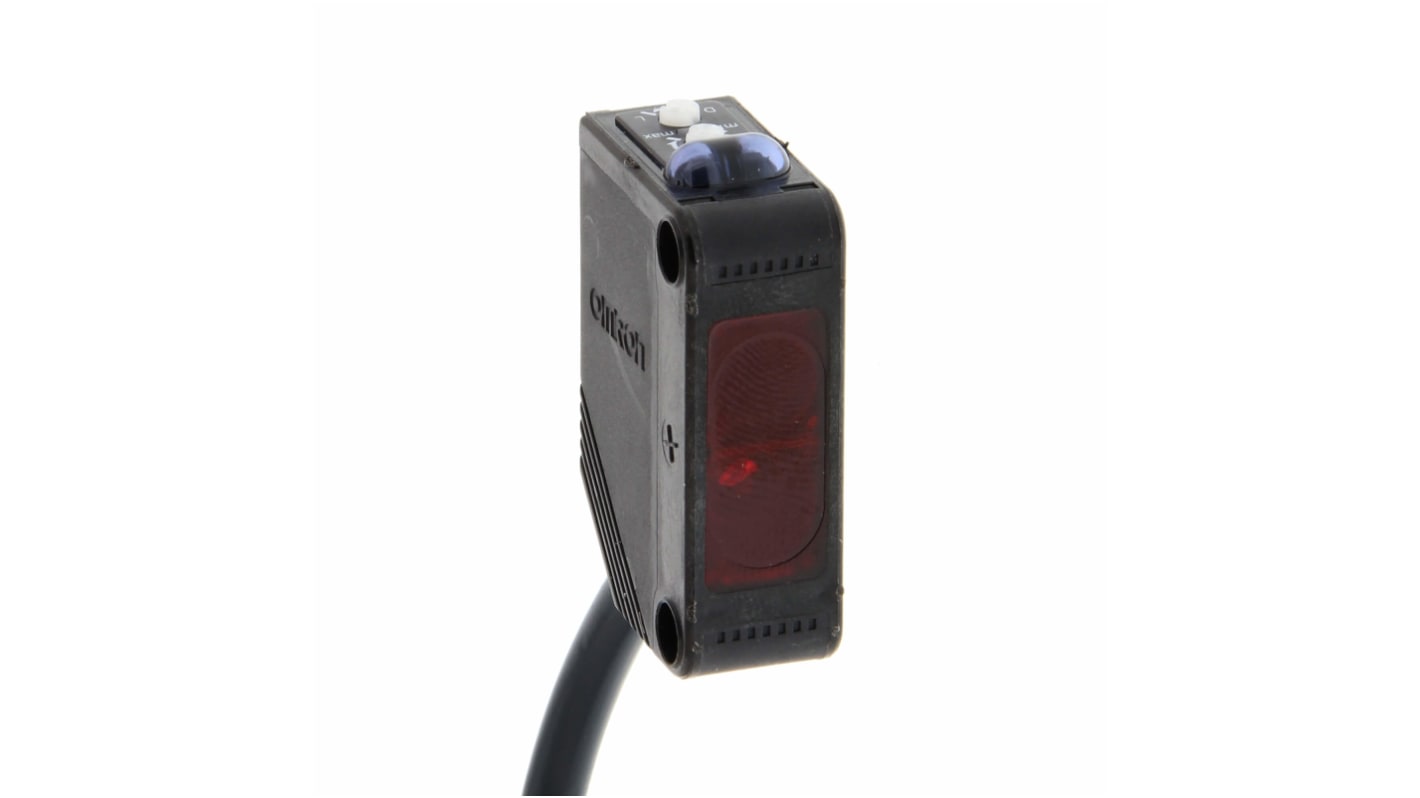 Rs-Online Sensore fotoelettrico Rettangolare Omron a diffusione rilevamento 100 mm uscita PNP