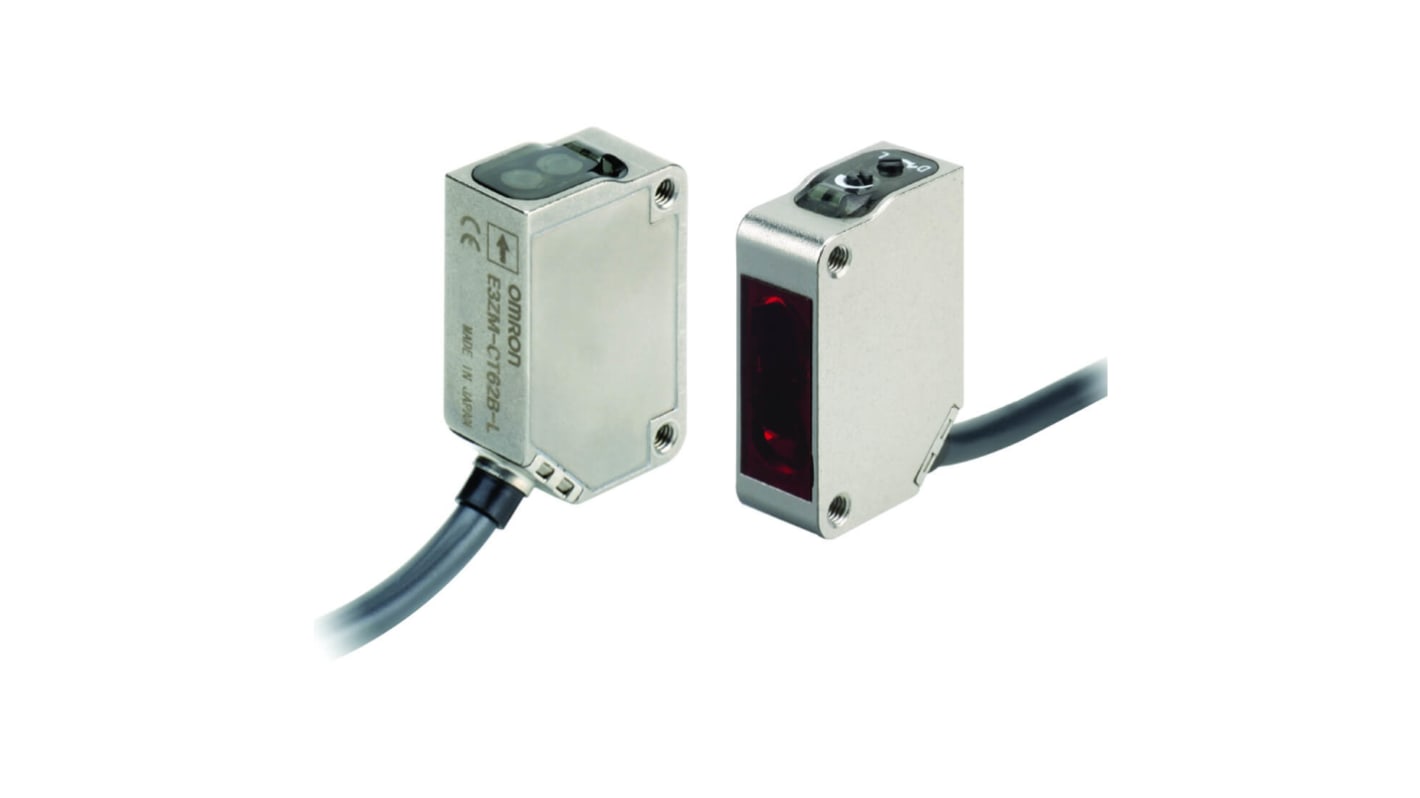 Rs-Online Sensore fotoelettrico Rettangolare Omron a fascio passante rilevamento 15000 mm uscita PNP