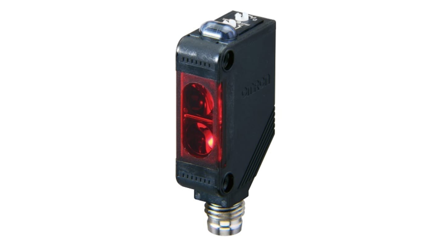 Rs-Online Sensore fotoelettrico Rettangolare Omron a retroriflessione rilevamento 100 mm uscita PNP