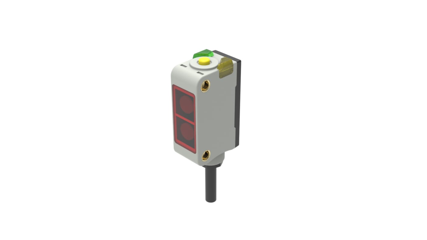 Rs-Online Sensore fotoelettrico Rettangolare RS PRO a fascio diretto rilevamento 5 m uscita NPN NONC