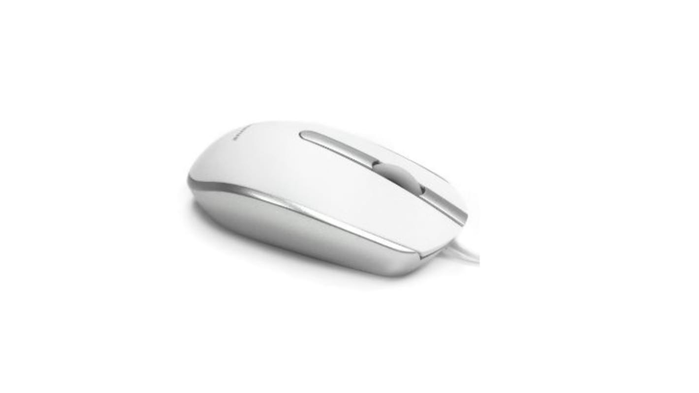 Ceratech M100 USBC 3 Button Wired Optical Mouse White