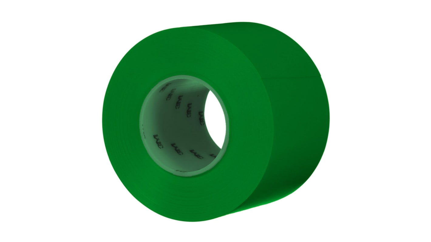 3M 971 Vinyl Bodenmakierung Grün Typ Bodenmarkierungsband, Stärke 0.43mm, 101.6mm x 32.9m