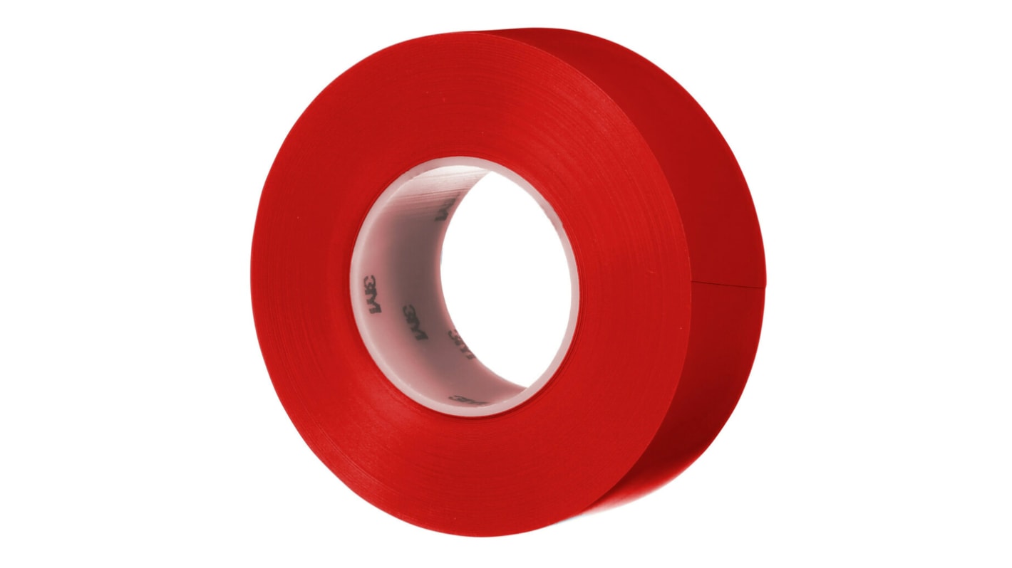 3M Padlójelölő szalag Vörös Vinil, 50.8mm x 32.9m 971