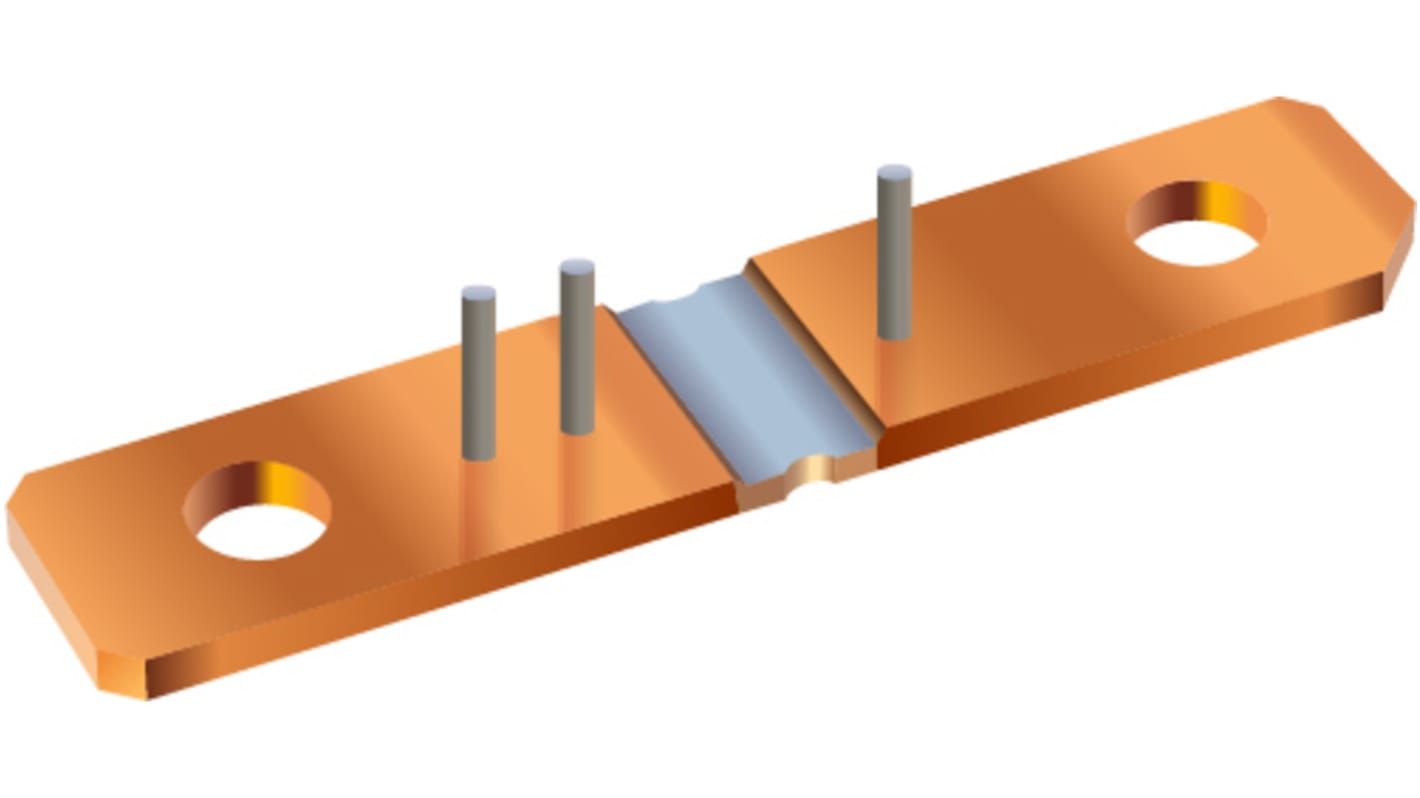 Bourns Plate Shunt, 849 A Max, 42mV Output, 0.05 Accuracy