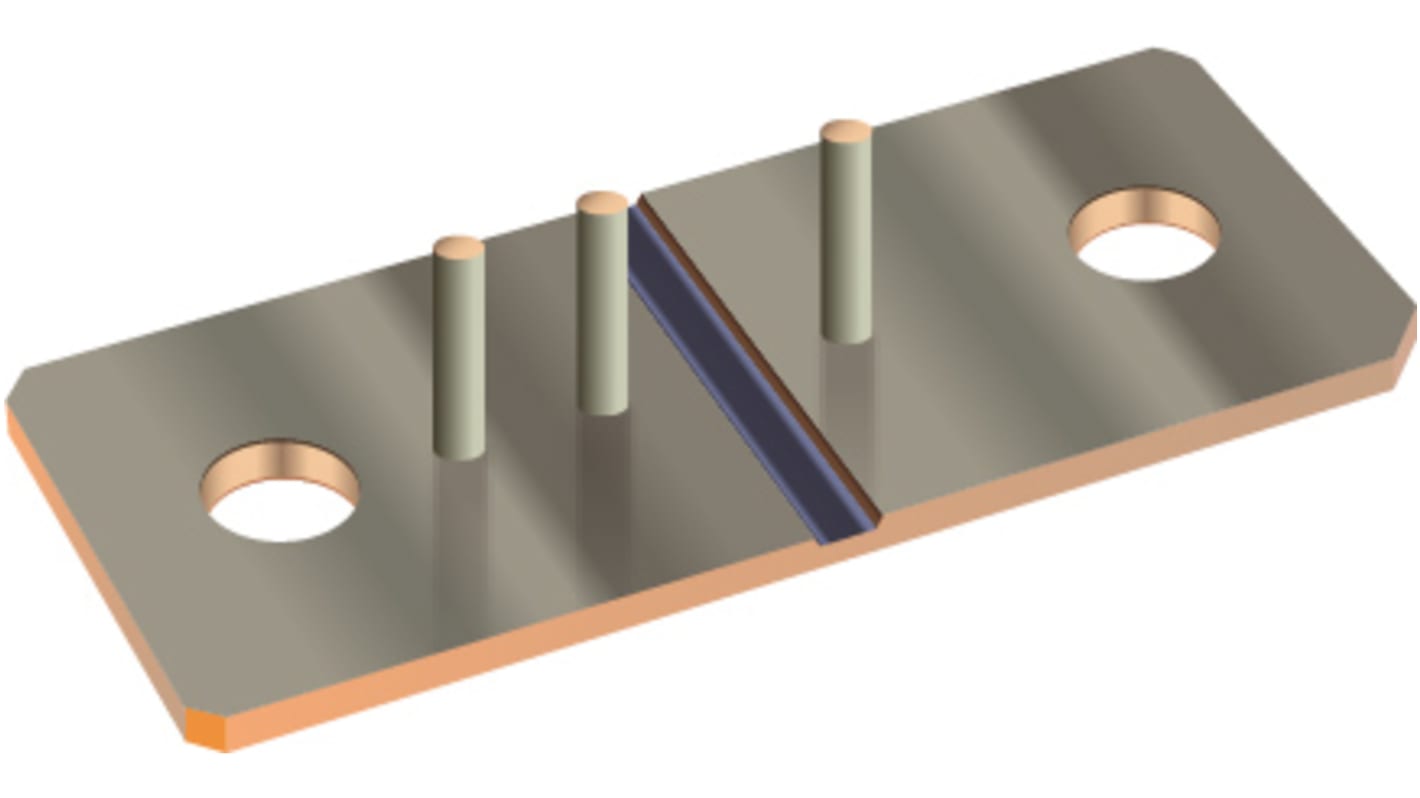 Bourns Plate Shunt, 1 kA Max, 50mV Output, 0.05 Accuracy