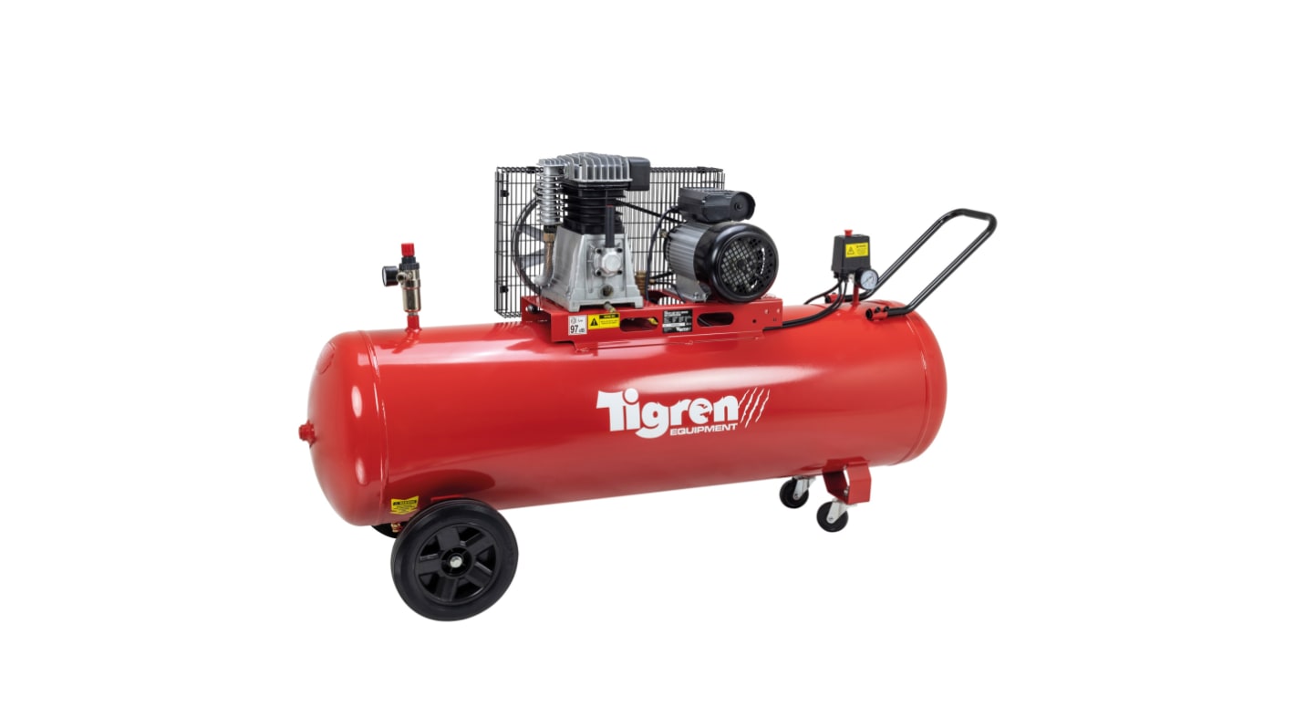 SIP 3HP 200L Air Compressor, 150psi, 85kg