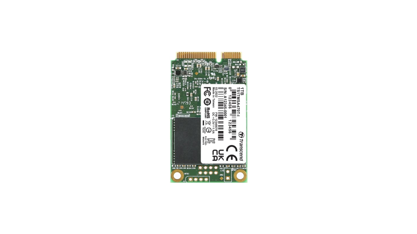 Transcend MSA470T-I mSATA 1 TB Internal SSD