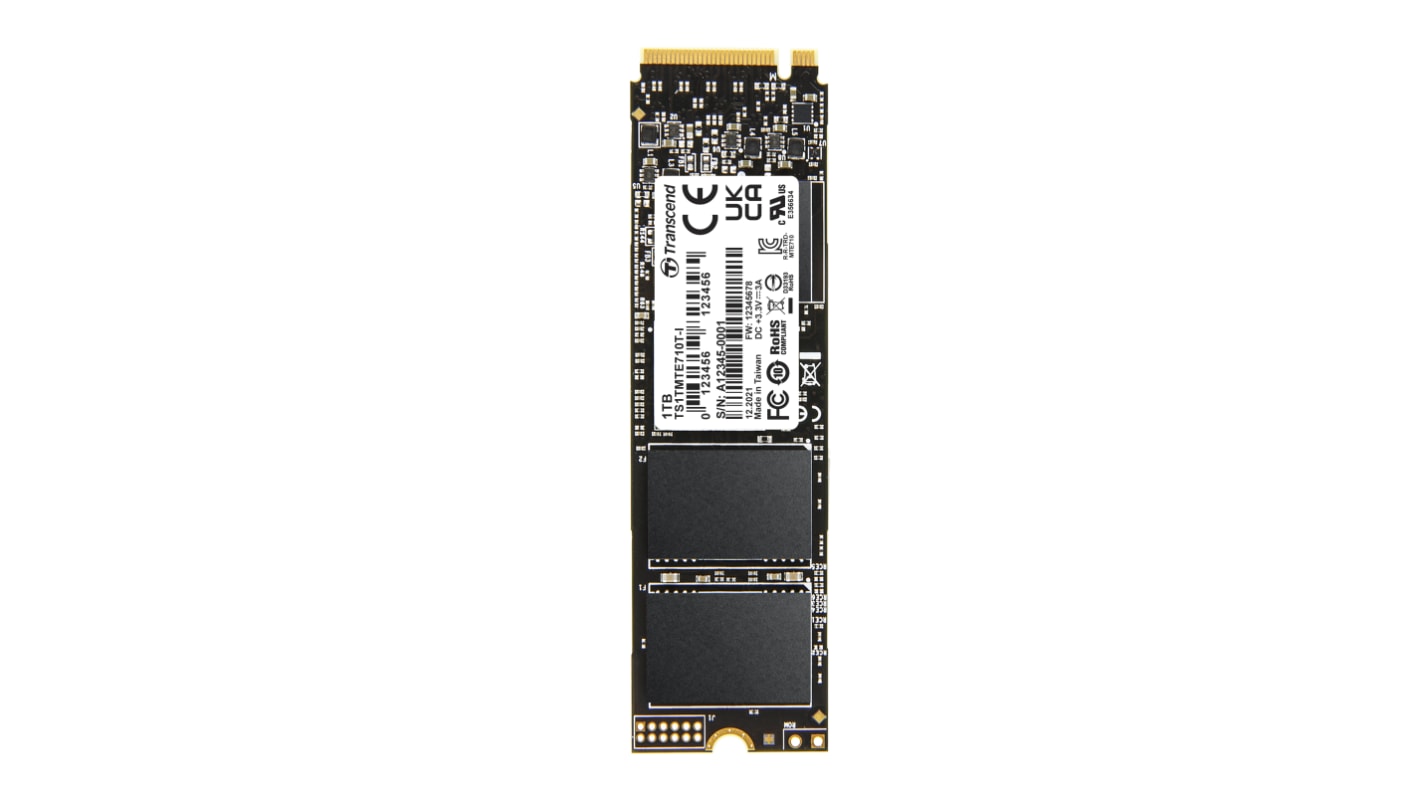 Transcend MTE710T-I M.2 2280 1 TB Internal SSD Hard Drive