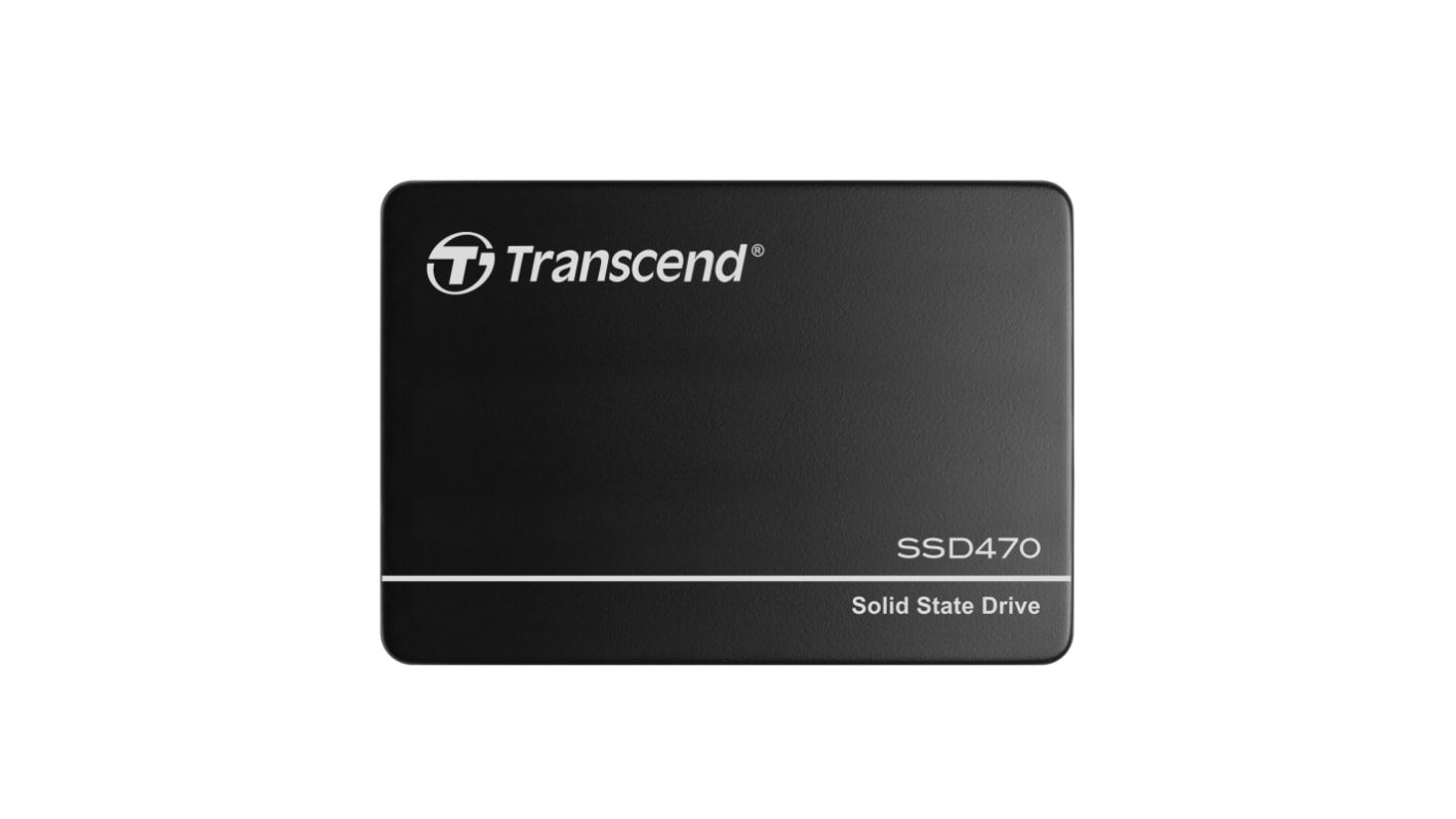 Transcend SSD470K-I, 2,5 Zoll Intern HDD-Festplatte SATA III Industrieausführung, 3D TLC, 1 TB, SSD