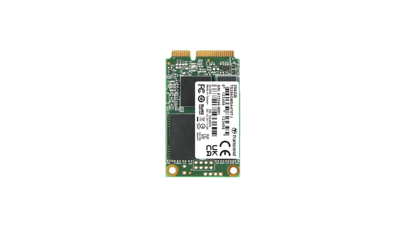 Transcend MSA470T-I mSATA 256 GB Internal SSD