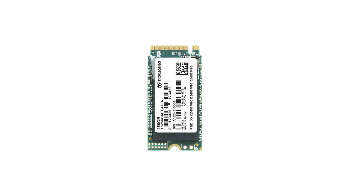 Transcend MTE470A M.2 2242 256 GB Internal SSD Hard Drive