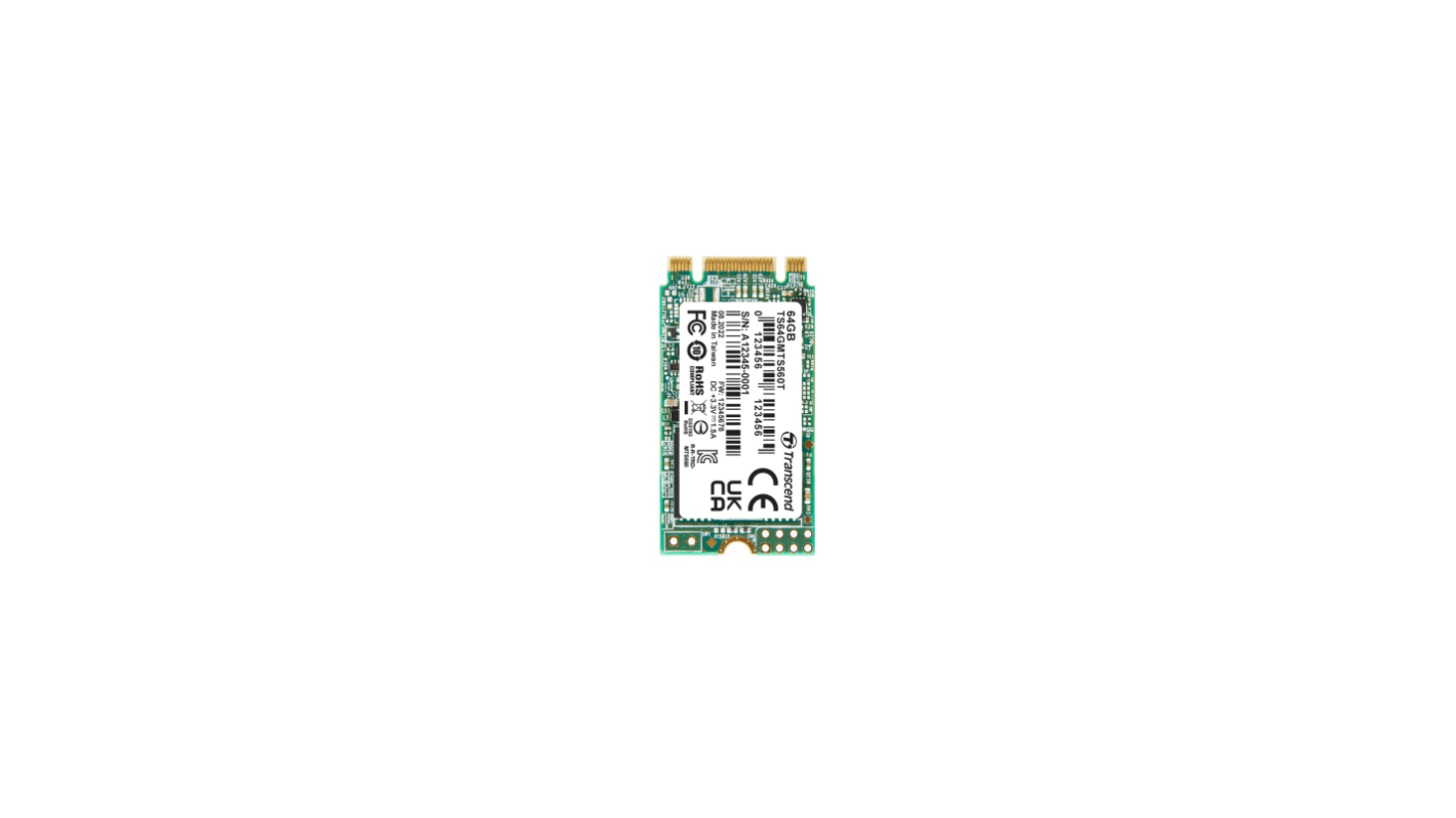 Transcend MTS560T M.2 (2242) 64 GB Internal SSD
