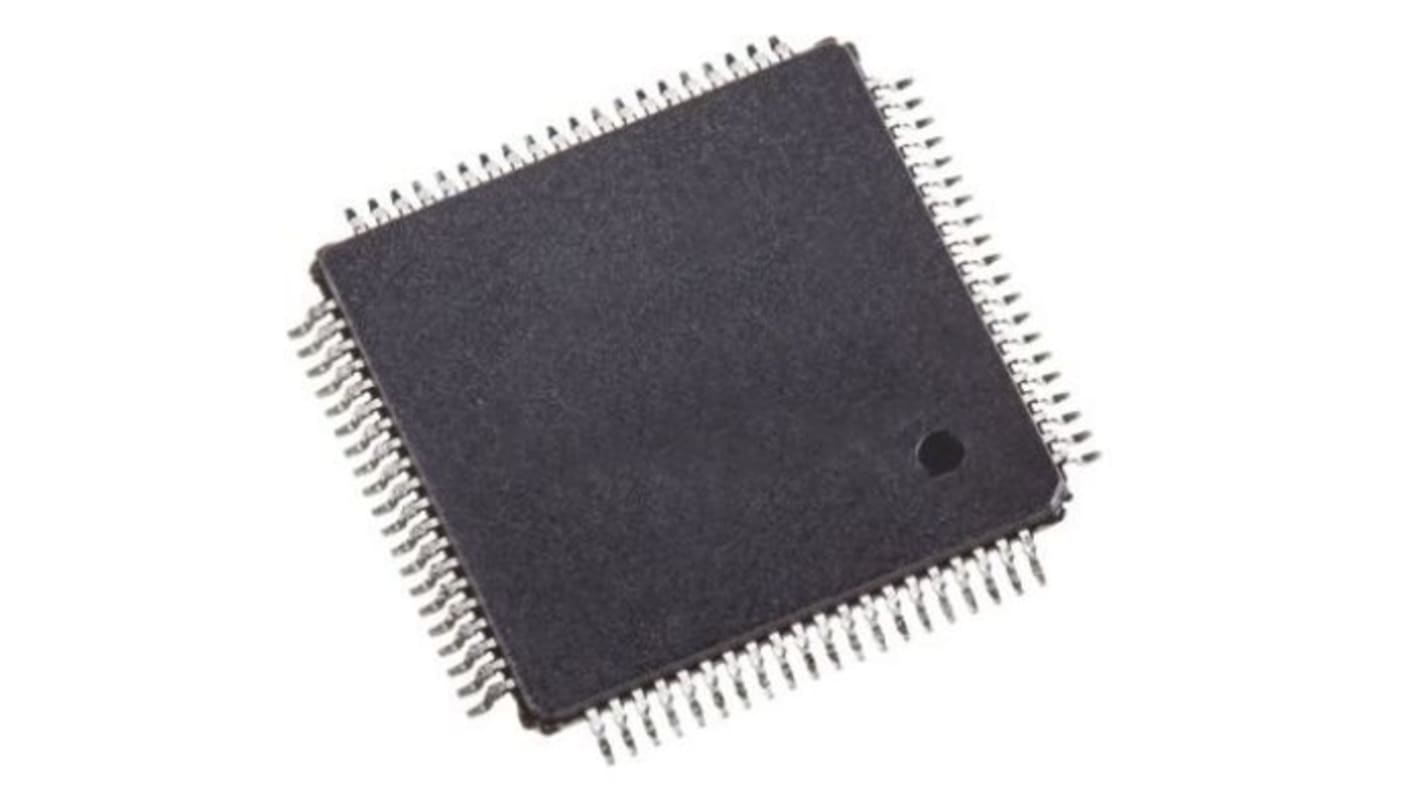 Microcontrolador MCU Renesas Electronics R5F101MKDFA#30, núcleo MCU de 16 bits, LQFP de 80 pines