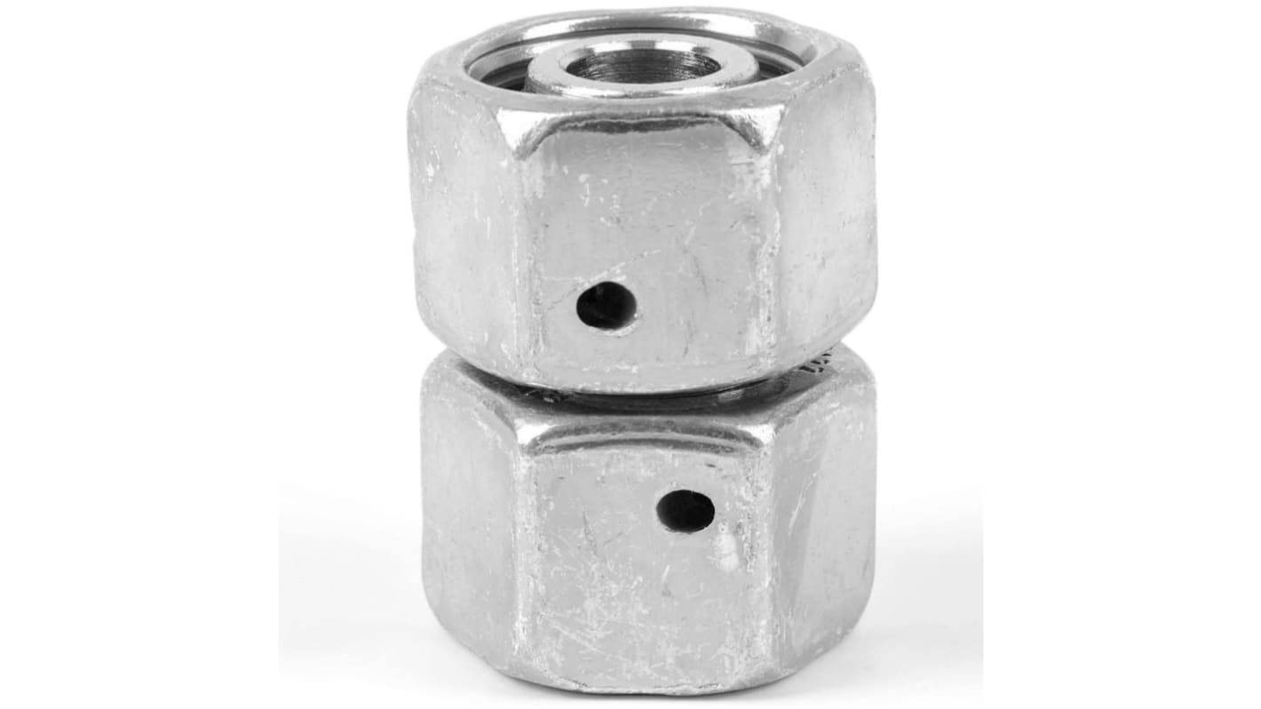 Parker Straight Swivel to Swivel Male 24° DIN Cone to Male 24° DIN Cone, GZ28LCF